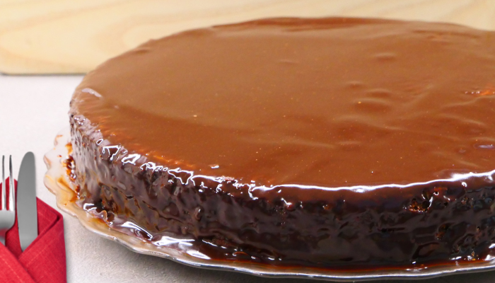 Bolo de Chocolate Sonho da Tia-Vó