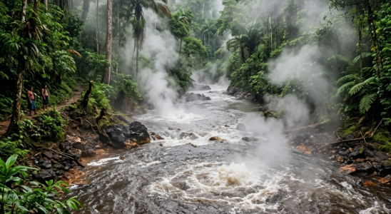 Rios Ferventes na Amazônia